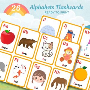 26 Alphabet Flashcards